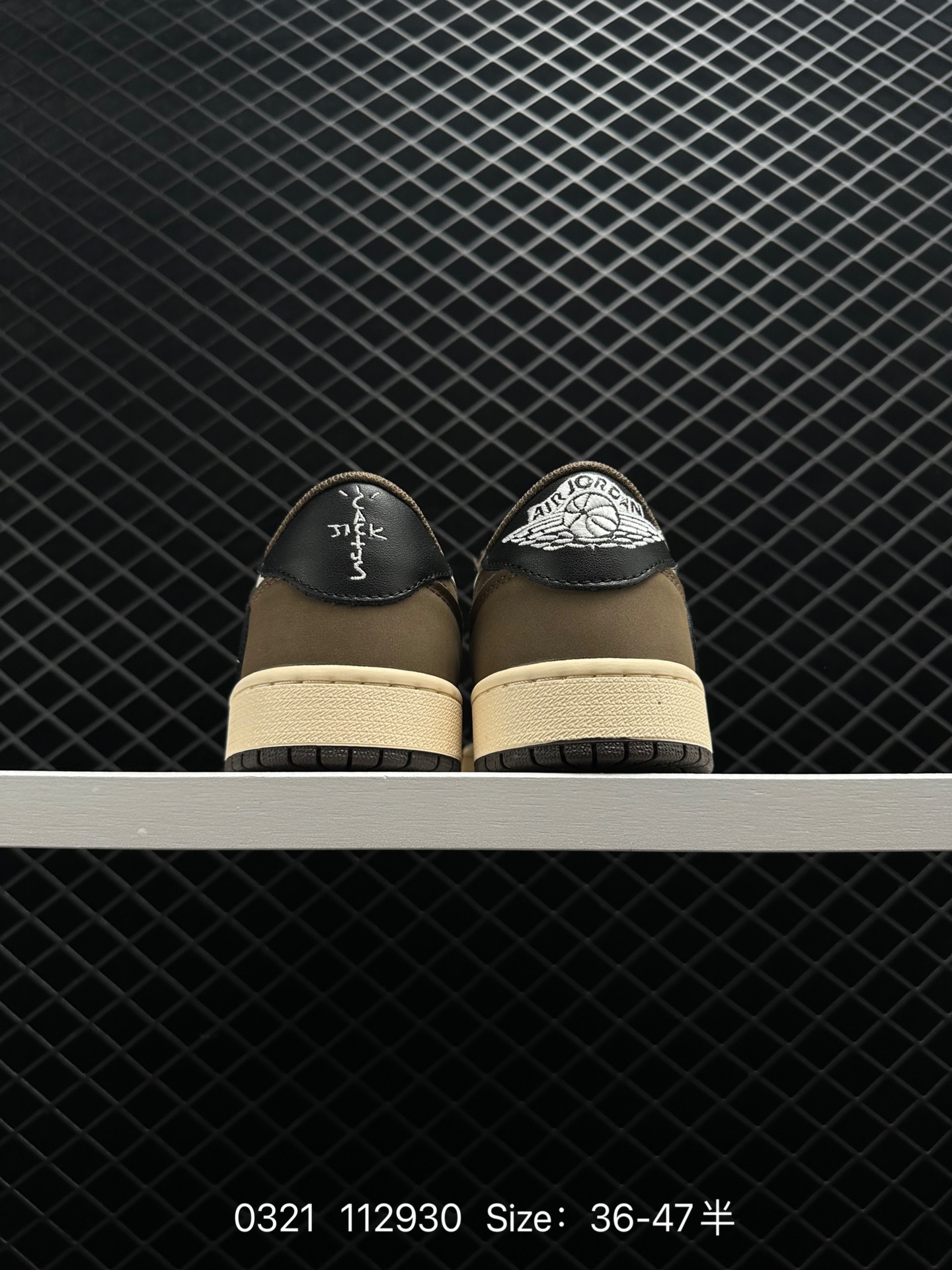 Travis Scott x Air Jordan 1 Low OG “Black Phantom